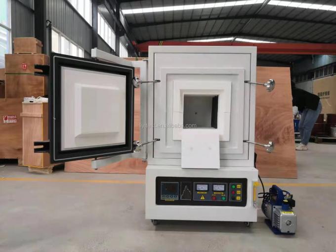 ল্যাবরেটরি উপাদান পরীক্ষা উচ্চ তাপমাত্রা বৈদ্যুতিক মাফল ভ্যাকুয়াম চুল্লি 1