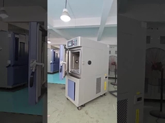 তাপমাত্রা এবং আর্দ্রতা পরীক্ষার চেম্বার যা সঠিক পরীক্ষার জন্য প্রোগ্রামযোগ্য সেটিংস সহ