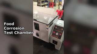 লবণ স্প্রে টেস্ট চেম্বার খাদ্য শিল্প ক্ষয়