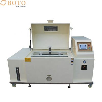 সল্ট স্প্রে টেস্ট চেম্বার 0.3mm~0.8mm স্প্রে অগ্রভাগ ওভারলোড/অত্যধিক গরম/লিকেজ সেফটি প্রোটেকশন 95%RH টেস্ট আর্দ্রতা