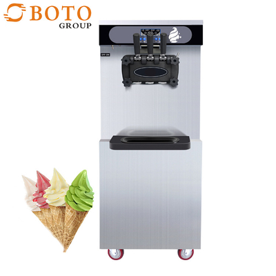 BT-25FB 25L/H ফ্লোর স্ট্যান্ডিং স্টেইনলেস স্টীল বাণিজ্যিক নরম আইসক্রিম মেশিন